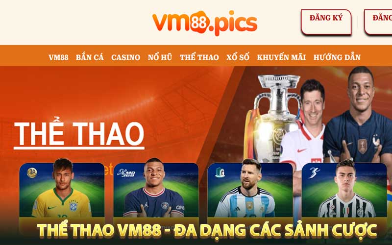 Thể Thao VM88 - Đa Dạng Sảnh Cá Cược